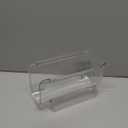 Sutekus 6 Pack Stackable Wine Rack Wine Holder Water Bottle Holder Plastic Counter Top Storage Organizer for Fridge, Cabinet, Pantry, Kitchen