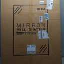 Asymmetrical Lighted Mirror for Bathroom,Modern LED Vanity Mirror with Backlit,Fog-Free,Tri-Color Dimmable Lighting with Memory Function,Hardwire Ready [Horizontal/Vertical] 35" H x 25" W