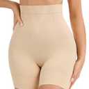 FVACPJ Shapewear Tummy Control Shorts - High Waisted Shapewear Underwear Body Shaper Butt Lifting Shorts Under Dresses, M