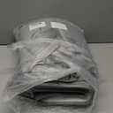 Headboard Cover, Slip Cover, Spring Bed headboard Cover, Small Square Jacquard dust Protector, Bedroom dust Cover, upholstered headboard , King Gray