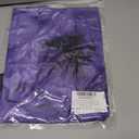 Avanova Women Off The Shoulder Crop Tops Distressed Ripped Short Sleeve Cropped Tee T-Shirt  (Purple, XL)