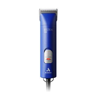 Andis Professional UltraEdge Super 2-Speed Detachable Blade Dog/Pet Clipper, Rotary Motor with Shatter-Proof Housing, Runs Calm & Silent, 14-Inch Cord, for All Dog Coats & Breeds, 120 Volts, Blue