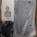 SMARTRO SC31B Digital Projection Alarm Clock with Weather Station, Indoor Outdoor Thermometer for Bedrooms, USB Charger, AC Battery Operated Black