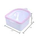 1 Piece Nail Soaking Bowl Nail Remover Soaking Bowl Soaking Soak Bowl Nail Art Polish Remove Wash Soaker Tray Manicure Spa Tool Manicure Treatment Remover, Pink