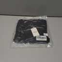 Trendy Queen Womens Long Sleeve Shirts Crop Square Neck Ribbed Tops Basic Slim Fit Y2K Fall Winter Clothes Outfits 2026 (Black, L)