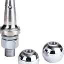 Reese "Interchangable 1 7/8"" and 2"" Hitch Ball Kit", chrome (74307)