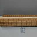24" W X 72" H Cordless Bamboo Roman Shades for Interior Windows, Brown