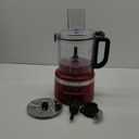 KitchenAid 7 Cup Food Processor Plus 3 speed Knead Chop Shred Slice Puree Empire Red