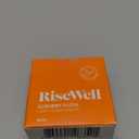 RiseWell Scrubby Tooth Floss - Natural PFAS Free Dental Floss for Teeth with Hydroxyapatite and Xylitol - Dentist-Formulated Plaque Remover for Teeth - Vegan, Natural, Expanding, Mint Waxed, 30 Yards