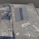 RUGSREAL 2x6 Runner Rug Braided Print Hallway Runner Rug Boho Rug Machine Washable Throw Floor Cover Non Slip Moroccan Carpet for Kitchen Farmhouse Rustic Runner for Living Room Bedroom, Blue