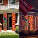 Diwali Party Decorations - Happy Diwali Door Banner Diwali Decoration for Home Deepavali Festival of Lights Banner Porch Hanging Sign for Indian Holiday Wall Doorway Decor, 11.8in70.9in