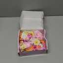 Serra Flora Faux Flower Heads Mini Artificial Flower Heads Fake Flowers Multicolor Small Silk Daisy Peony Flower Heads for Craft Garland Wedding Party DIY Home Decoration