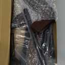 Zakkart Cat Perch for Window Sill with Bolster - Orthopedic Hammock Design with Premium Hardwood & Robust Metal Frame - Cat Window Seat for Large Cats and Kittens - Dark Stained Wood Brown Bed, 24''W