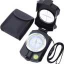 Sportneer Compass Survival Hiking Military Waterproof Lensatic Compass with Inclinometer for Camping Hunting
