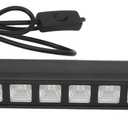 LED Light Bar 36W 395nm Wavelength Light in The Dark Party Supplies with US Plug for Decoration, Lighting