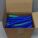 Sratte 12 Pcs Toy Hoop for Kid Detachable Adjustable Toy Hoop Colored Hoop Exercise Ring Plastic Circle for Kid Teen Gymnastics Dog Agility Equipment, Require Self Assembly(Classic Color, 24 Inch)