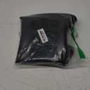 Mini Fridge Silicone Mat with Raised Edges, 20" x 20" x 0.6" Mini Fridge Drip Tray With 4 Base Raisers,Mini Refrigerator Carpets Floor Protector (Small Black)