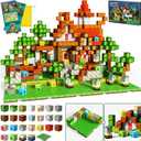 150 PCS Magnetic Blocks-Magnetic Building Blocks Cubes with 4 Expandable Magnet Baseplates, Build Creative Anime World with Magnet Cubes, STEM Toys & Ideal Xmas Birthday Gift for Kids Ages 3-12