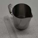 watchget Milk Frothing Pitcher 350ml/600ml/900ml/1500ml (12oz/20oz/32oz/52oz) - Stainless Steel Espresso Steaming Pitcher for Cappuccino, Latte Art, Milk Jug Coffee Frother Cup, Silver (11.8 Ounces)