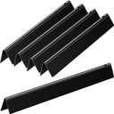 22.5 inch Flavorizer Bars Replacement for Weber Genesis Silver B Silver C Grill Parts with Side Control, 5 PCS Porcelain Enameled Steel Flavor Bars