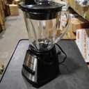 Hamilton Beach Power Elite Wave Action Blender For Smoothies, 40 Oz Glass Jar, 12 Functions Including Puree, Crush Ice, 700 Watts - Black (58148A)