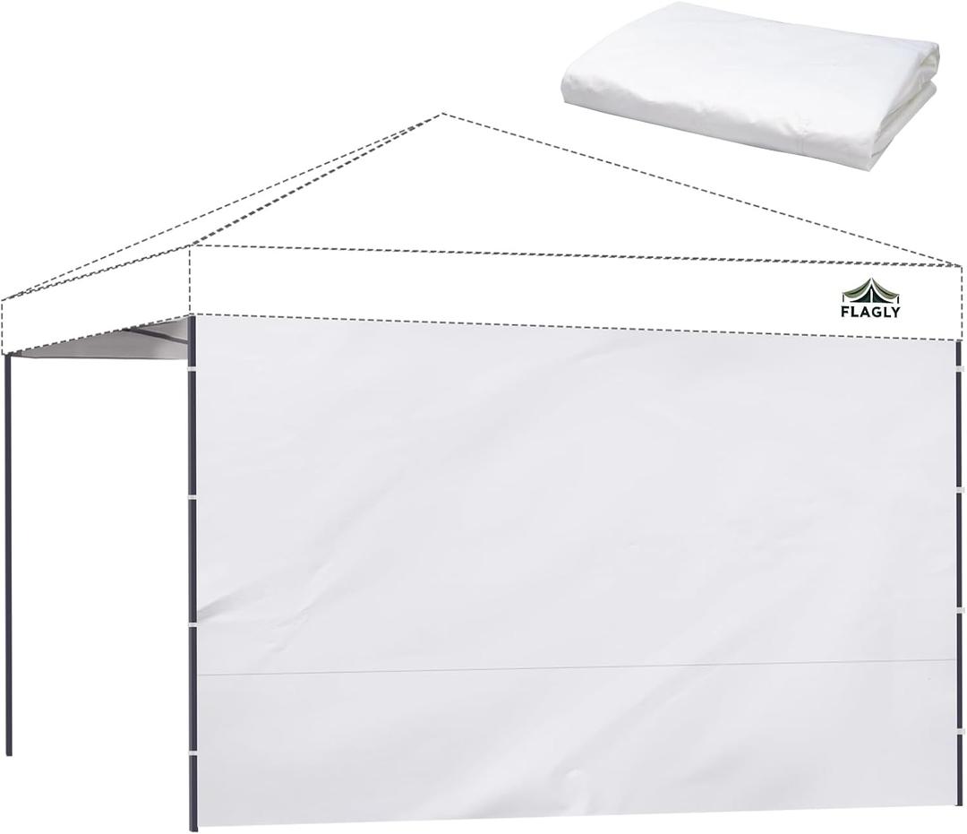 Instant Canopy Tent Sidewalls for 10x10 Pop Up, 300D Waterproof Material, Perfect for Outdoor Events, Vendor Booths, and Privacy (Sidewalls Only, Canopy Not Included) (1 PC)