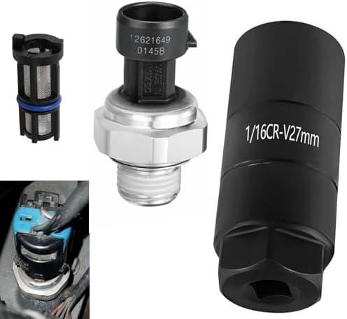 12677836 Oil Pressure Sensor for Chevrolet Chevy Silverado 1500 2500 3500 Tahoe Express Corvette Suburban Avalanche Impala GMC Sierra Savana Yukon,Envoy Cadillac,CTS Escalade