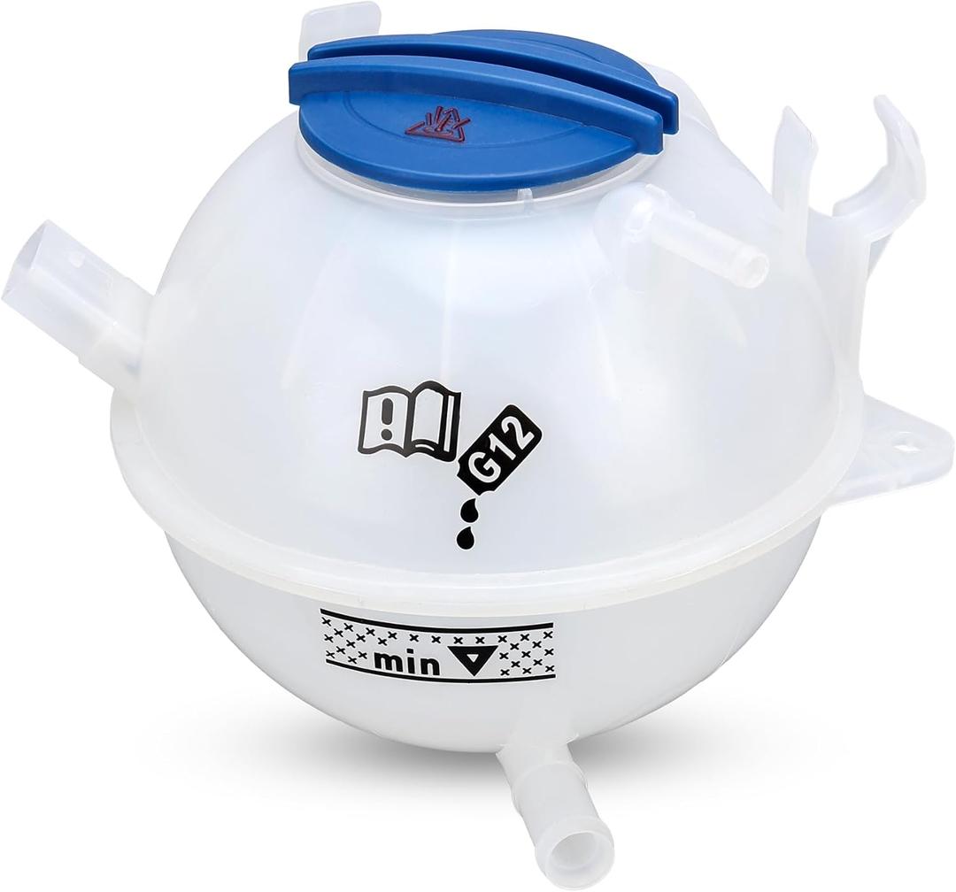 X4XZ 603-253 Engine Coolant Reservoir Expansion Tank with Cap for AUDI A3 Q3 TT RS3/ VW Jetta Passat Golf Beetle CC Eos Tiguan Rabbit