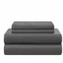 Modavari Home Fashions Queen Sized Sheet Set - Dark Grey