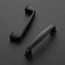 Ravinte 30 Pack Solid 3 Inch Kitchen Cabinet Handles Matte Black Cabinet Pulls Black Drawer Pulls Kitchen Hardware Handles for Cupboard Drawer