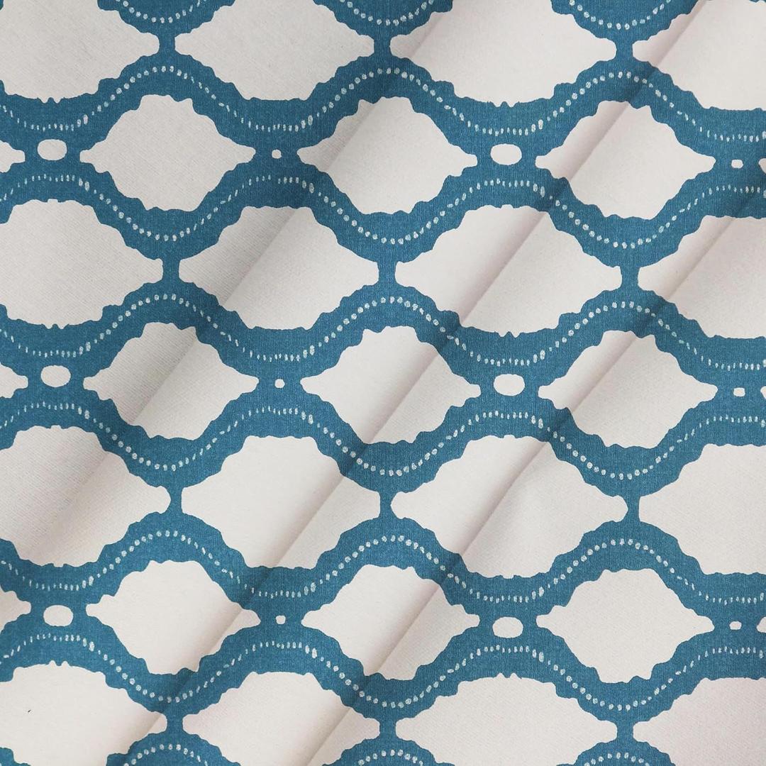 Majestic Giftware 100% Cotton Twill Fabric 7 Yard (CFH8-65X252) | Teal Color 65 Inches Wide Soft Cotton Fabric by The Yard for DIY Craft, Upholstery, Sewing | Washable & Easy to Clean (65X252)