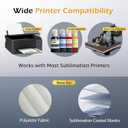 Colemoly Sublimation Paper 8.5x11, 300 Sheets Heat Transfer Paper for Any Inkjet Printer 125g with Thermal Sublimation Ink on Coated, Phone Cases, Light Fabrics, DIY Projects, T-Shirts, Mugs