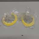 Nenesupply 21mm Oval Flanges Compatible with Medela Pump Parts Replacement 21mm Flange for Medela Breast Pumps. Work with Pump in Style Parts Symphony Parts Swing Maxi Harmony and Personalfit Flex