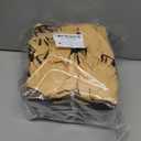 TKSBAG 50 PCS Small Navy Blue Gold Gift Bags with Bow Ribbon - 6.4x3.1x5.1 Inch Thank You Bags with Handles, Bulk for Baby Shower, Bridal Shower, Wedding, Party Favors, Mother's Day