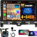 [8 Core 4+64G] Android Car Stereo for Honda Accord 2008 2009 2010 2011 2012 2013, Hikity 10.1 Inch IPS Touchscreen Radio Carplay Android Auto 59UI GPS Navigation WiFi 32EQ DSP Backup Camrea