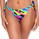 RELLECIGA Women's Thong Bikini Bottom (Medium)