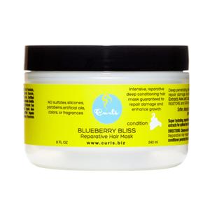 Curls Blueberry Bliss Reparative Hair Mask - 8 fl oz, Deep Conditioning, Repair, Protect, Restore, Detangle and Moisturize, For All Types (8 Ounce (Pack of 1))