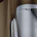 Retractable Garden Hose Reel, 5/8 in 100+6 ft, Heavy Duty Wall Mounted Water Hose Reel, Spring Power Automatic Rewind, Any Length Lock, 180 Swivel Bracket, 10 Pattern Spray Nozzle