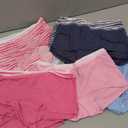 Fruit of the Loom Girls' Cotton Boyshort Underwear (14, 20 Pack - Fashion Assorted)