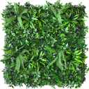 TTTM Artificial Ivy Hedge Leaf, Grass Wall Plant Panels: 20"x20" 6-Pack
