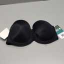 Vanity Fair womens Beauty Back Smoothing Strapless Bra, Midnight Black, 38C US