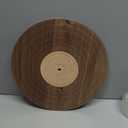 MILLCLOUD Wooden Record Wall Art 12'' Black Walnut Vinyl Wall Decor | Solid Maple Wood, CNC Groove Detail, Laser-Etched Label, for Living Room Bedroom Office, Unique Music Lover Gift, Anniversary