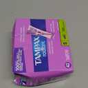 Tampax Radiant Tampons for Women, with LeakGuard Braid, Super Absorbency, Unscented, 42 Count