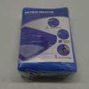 BETU Mattress Bags for Moving, Mattress Protector Waterproof Mattress Cover Full Size Storage Bags with 8 Heavy-Duty Handles and Zipper for Bed Extra Thick Large Reusable (77"x57"x15" Blue) (Full 1 Pack (77x57x15"), Blue)