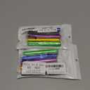 2 x Amylove 5 Pieces Cute Small Metal Aluminum Waterproof Metal Case for Purse Pocket Travel, 4.5 Inches(Purple, Green, Blue, Yellow, Black)