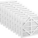 10 Pack HEPA 550 Air Filter Replacement Set Compatible with CleahShield HEPA 550 Air Scrubber and Abestorm HEPA 550 Air Scrubber MERV-13 Filter Size 13.714.80.8 in