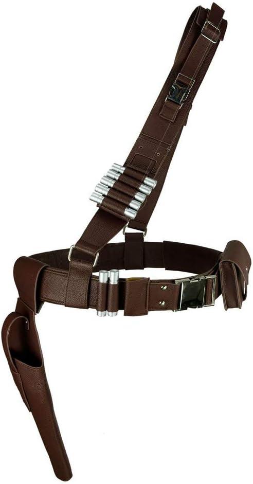 Mandalorian Belt Holster Adult Cosplay Costume Men Pouches Halloween Accessory