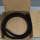 Rectangular Foam Rubber Seal Strip, Self-Adhesive Rubber Weather Stripping, Rubber Gasket for for Auto, Boat, Garage Door/Window, Machinery and More, W:0.75" x H:0.39", L:26Ft