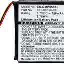 Replacement Battery for 010-11925-10, Pro 550 Dog Training, Pro 550 Receiver, Pro 550 Trashbreaker, Pro 70 Dog Training, Pro 70 Receiver, Pro 70 Trashbreaker, Pro Trashbreaker, PT 10