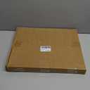 LotFancy 15"x12" Magnetic Chalk Board Sign, Small Wood Framed Tabletop Black Easel Chalkboard, Foldable Standing Ledge,1 White Chalk Pen 2 Magnets and Wall Hanging Kits Included,Rustic Brown